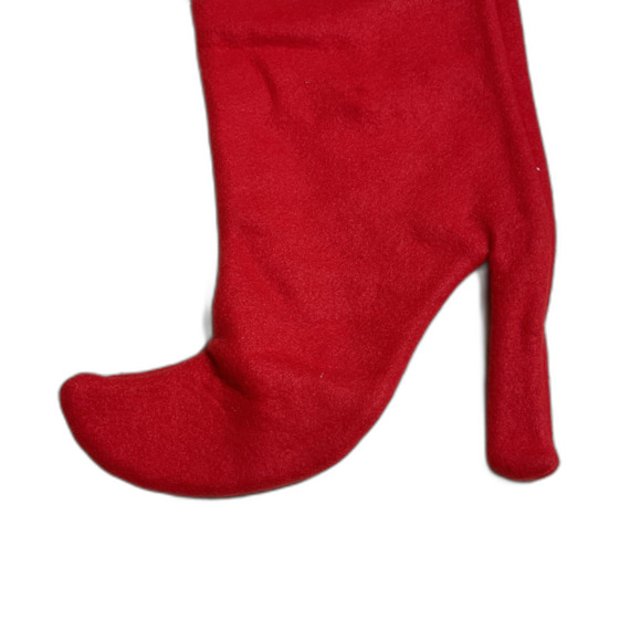 Naughty or Nice High Heel Boot Christmas Stocking - Picture 2 of 8